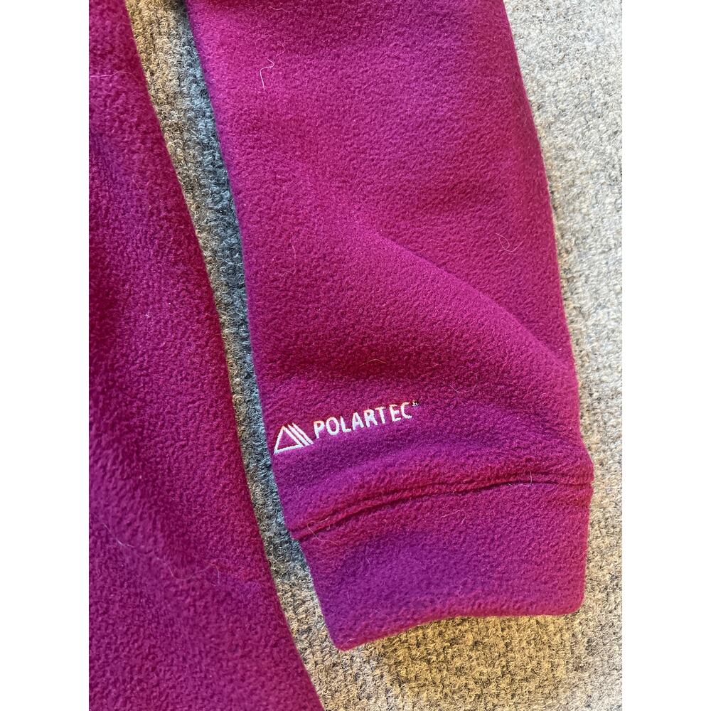 The North Face Polartec 200 Fleece Jacket Large Pink Black - Picture 7 of 9